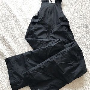 Girls Columbia snow bib pants